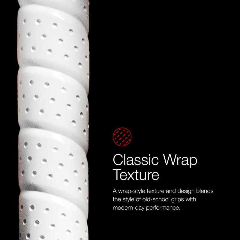 Golf Pride Tour Wrap Golf Grip - Comfortable, Durable Grip for Clubs - Classic Wrap Design with High-Tack Feel - Rubber Construction - Standard - White - Image 5
